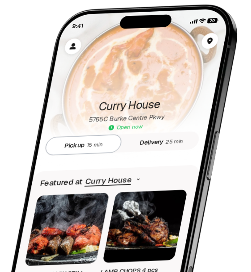 Curry House app preview
