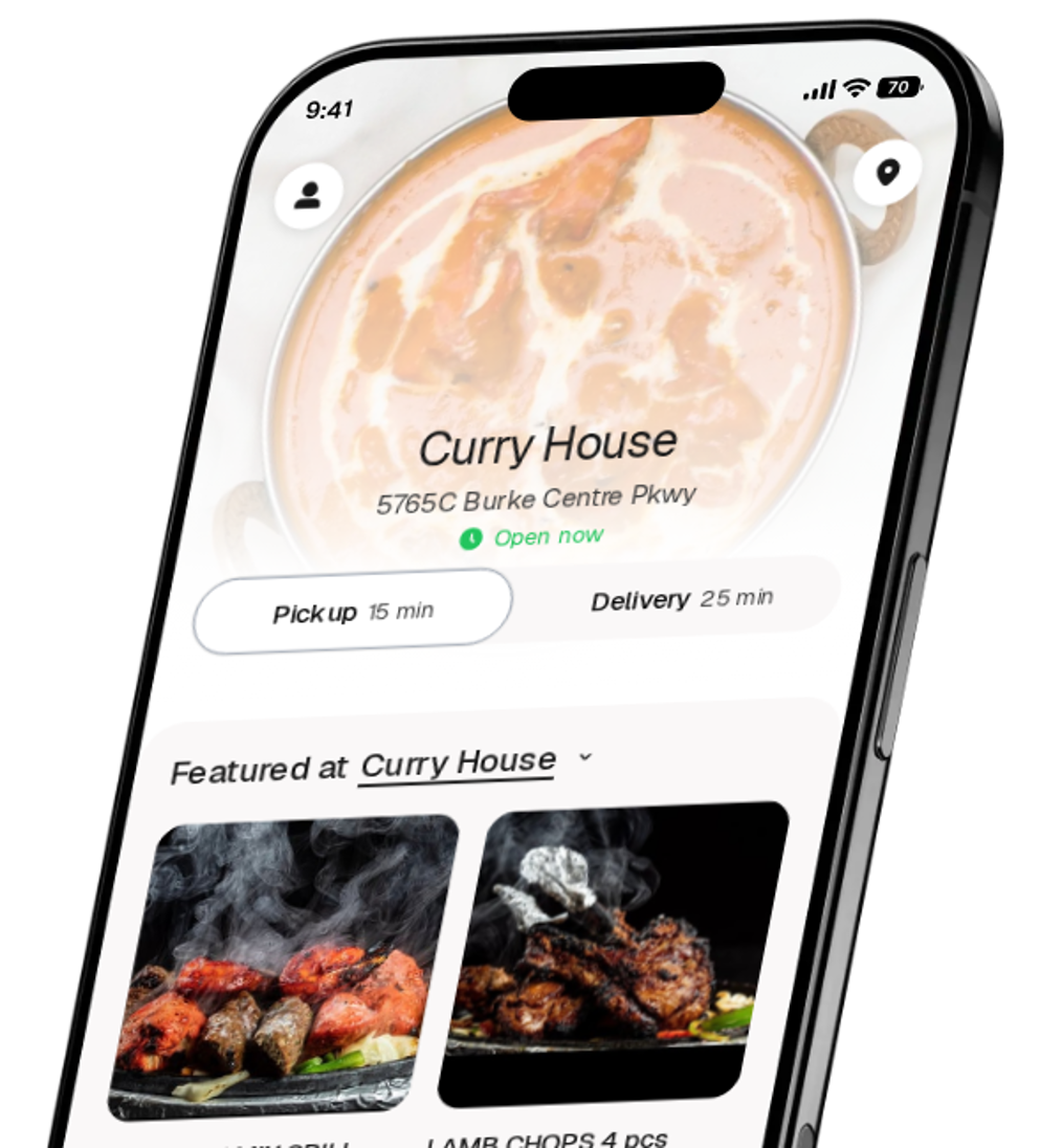 Curry House app preview