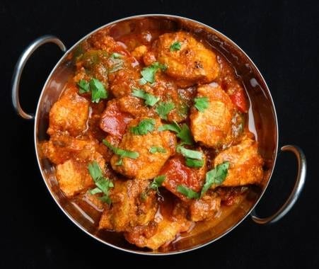 Chicken Jalfrezi.