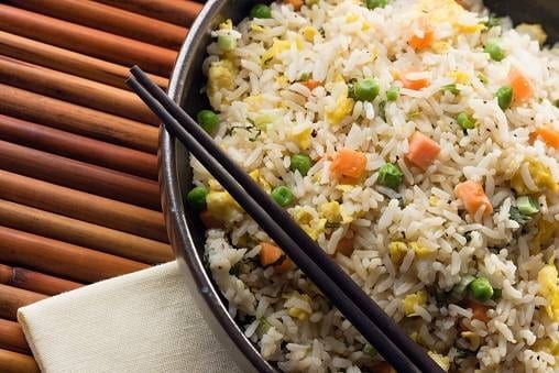 Vegetable Fried Rice (No-Egg).