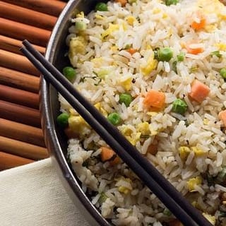 VEGETABLE FRIED RICE (NO-EGG)