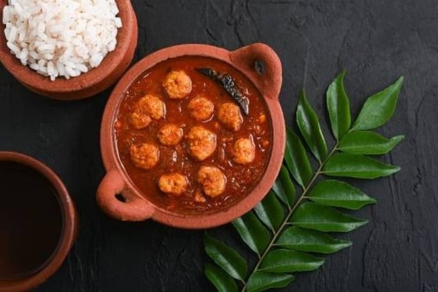Shrimp Madras.