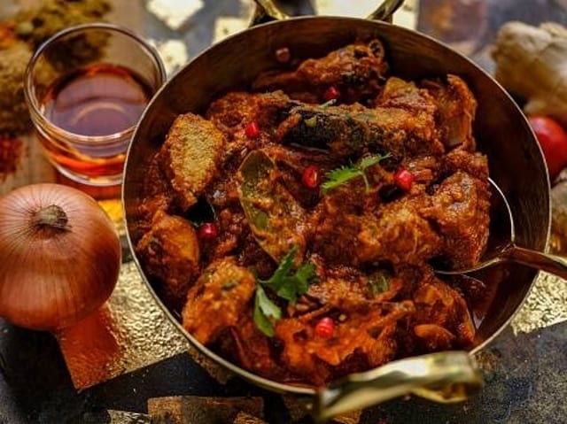 Salmon Vindaloo.