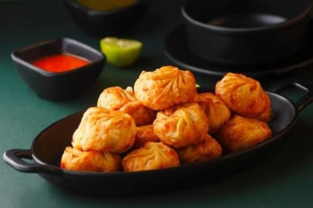 Veg Deep Fried Momo.