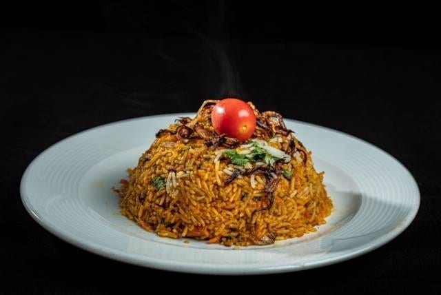 LS Vegetable Biryani.